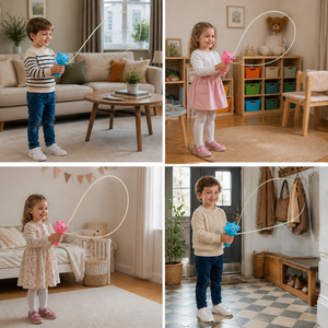 Interaktives fliegendes Seilspielzeug für Kinder