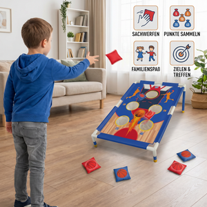 Sandsack Wurfspiel Set – Indoor & Outdoor Familienspiel
