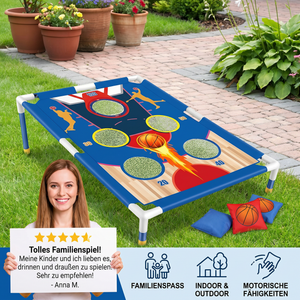 Sandsack Wurfspiel Set – Indoor & Outdoor Familienspiel