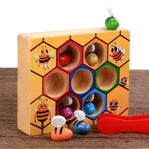 Frühling Bienen-Sortierpuzzle