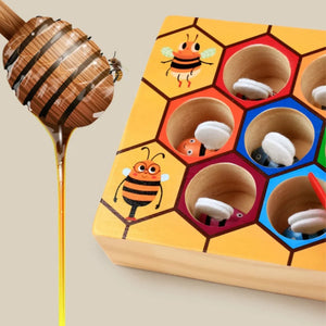 Frühling Bienen-Sortierpuzzle