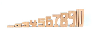 Mathe-Blöcke – Spaßige und lehrreiche Holzfiguren