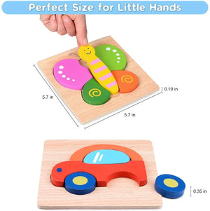 NaturPuzzle - Montessori Tierformen