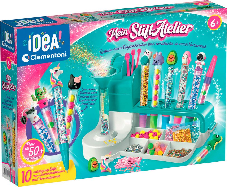 Clementoni® Kreativset idea! Mein Stift-Atelier, Made in Europe