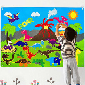 Interaktives Filz-Storyboard – Endloser Lernspaß!