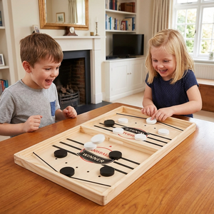 Schleuder Schach Brettspiel aus Holz