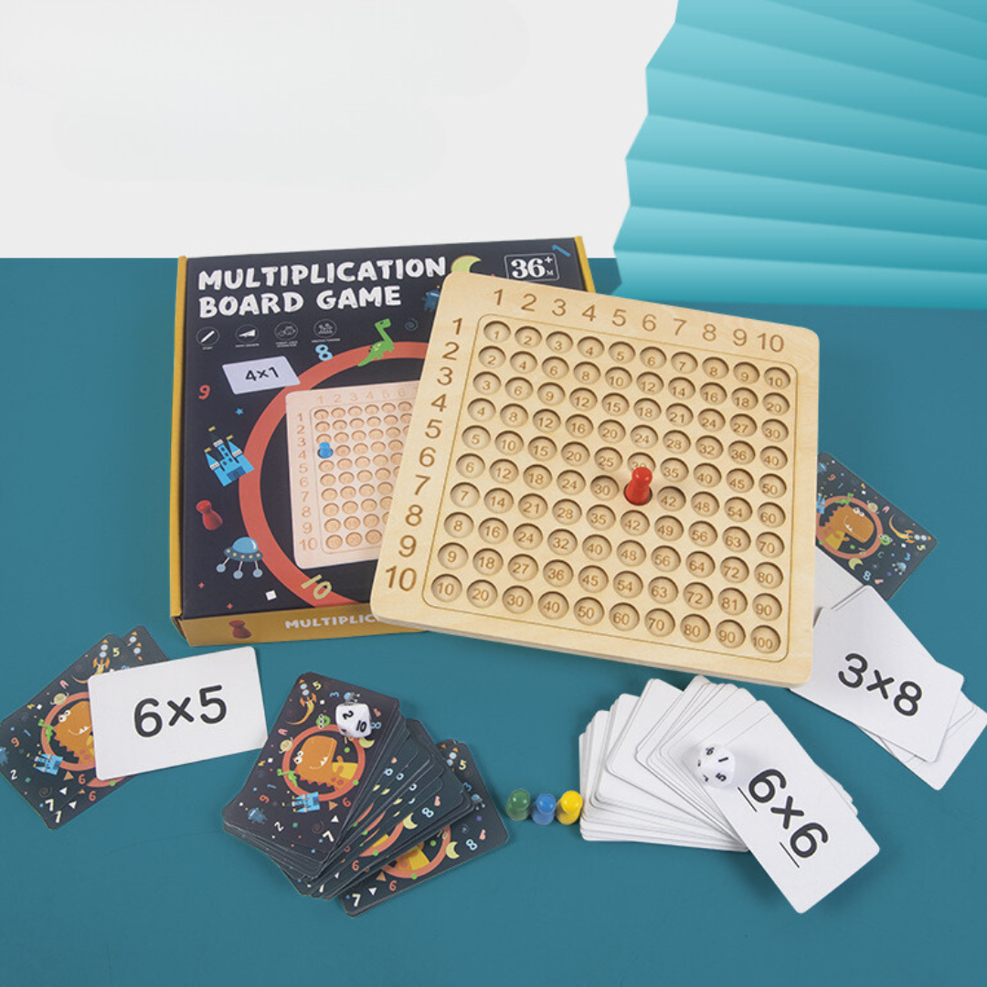 Zahlenreise – Mathe-Lernspielbrett