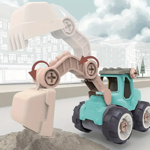 Bauarbeiter Baustellenfahrzeug-Set