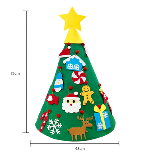 Montessori 3D Filz Weihnachtsbaum