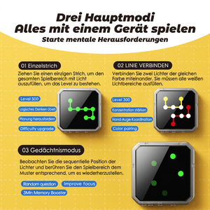 Smartes LED-Logik-Puzzlespiel – Über 800 knifflige Gehirntraining-Level
