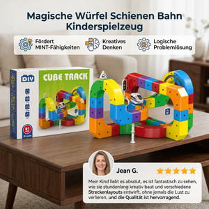 Magische Würfel Schienen Bahn Kinderspielzeug