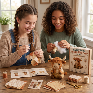 DIY Nähset für Tiere – Bastelset für handgefertigte Stoffornamente