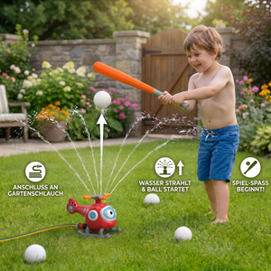 Baseball Wasserspaß Sprinkler Spielset