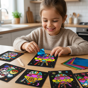 DIY-Folienkunst-Bastelset für Kinder