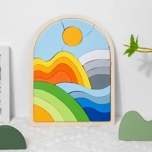 Regenbogen Bausteine