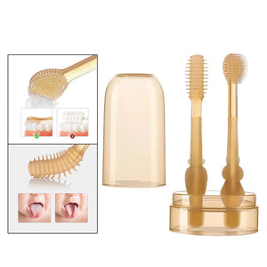 SanftSmile Baby Zahnbürstenset – Sanfte & sichere Mundpflege