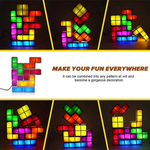 Kreative Tetris Block Nachtlampe
