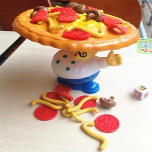 Pizza Balance Herausforderung