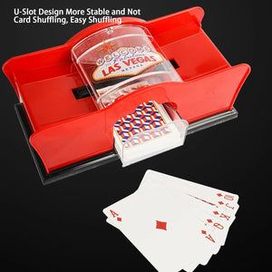Kartenspiel Mischer Pro - Manuelles Kartenmischen für müheloses Spiel