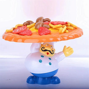 Pizza Balance Herausforderung