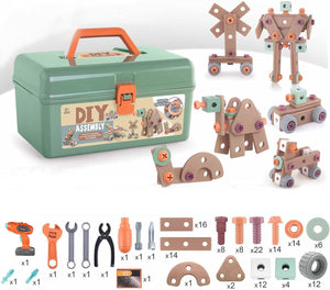 Baukasten Spielset für Kleine Handwerker