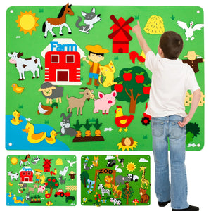 FeltFun - Interaktiver Fantasie-Spielplatz