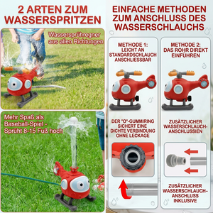 Baseball Wasserspaß Sprinkler Spielset