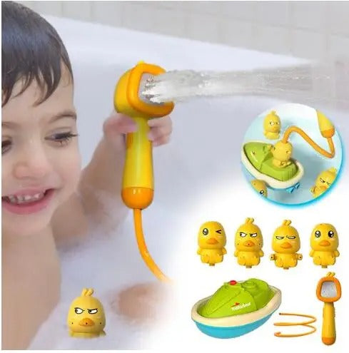 Entenfontäne Badespielzeug mit Duschkopf
