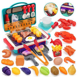 Mein erster BBQ-Grill – Kinderküche mit Rauch-Effekt und farbwechselnden Lebensmittel