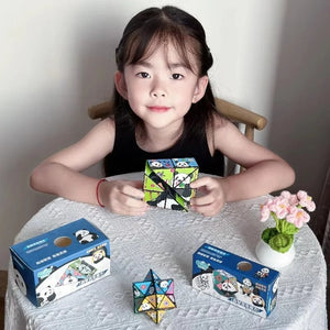 Magischer Faltwürfel Kinder Spielzeug