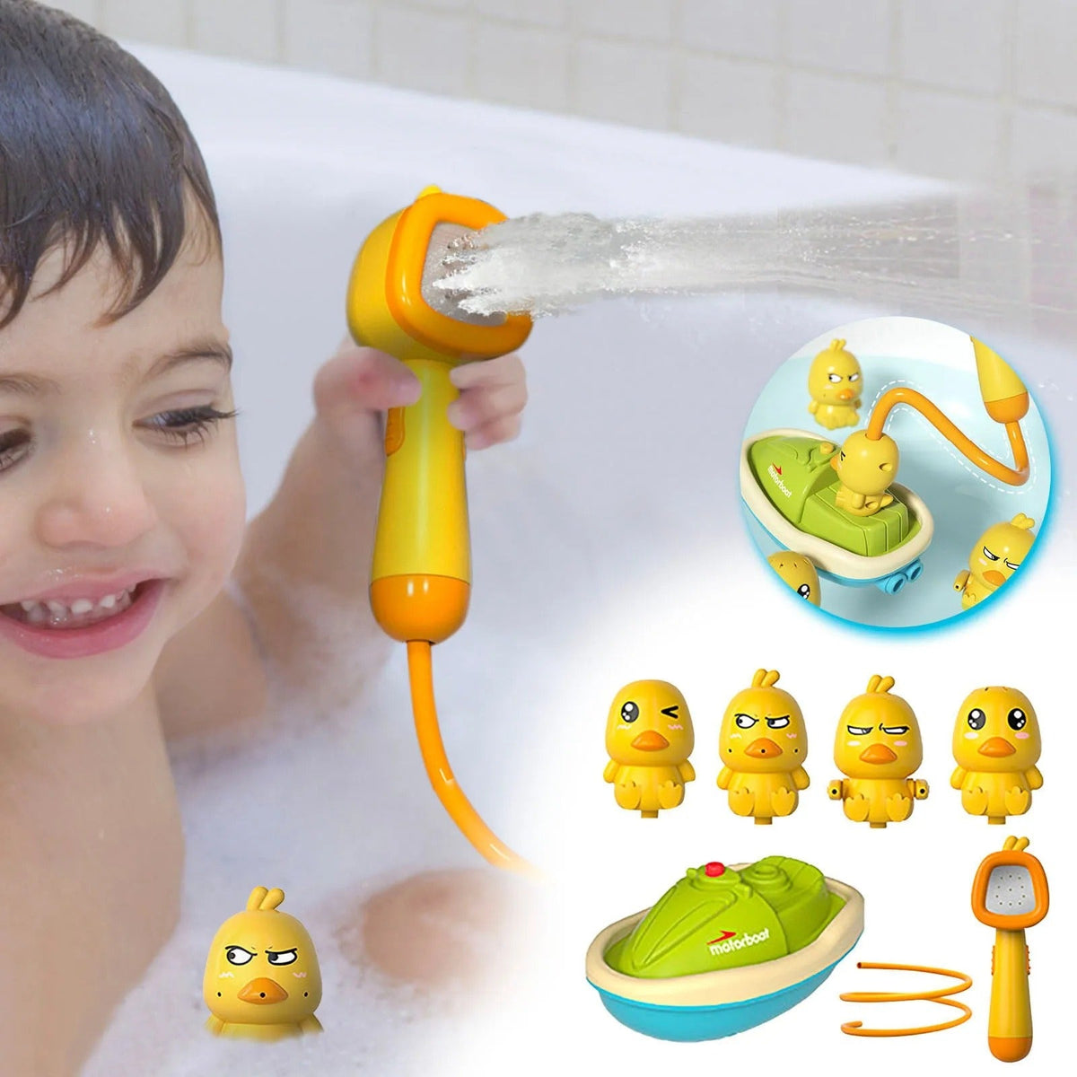 QuackDusche - Badezeitspaß für Kinder