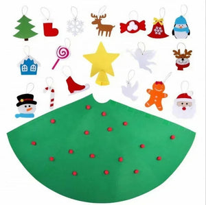 Montessori 3D Filz Weihnachtsbaum