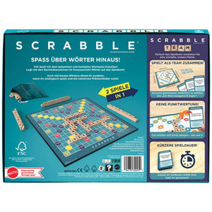 Mattel games Spiel Scrabble Original Holz “2 in 1”