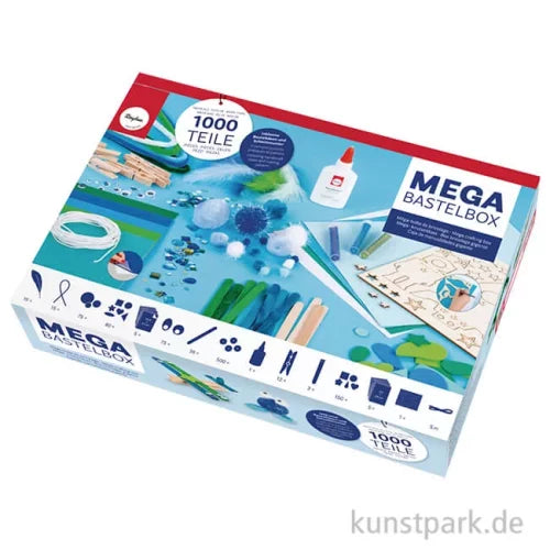 Mega-Bastelbox - Space, 1000 Teile