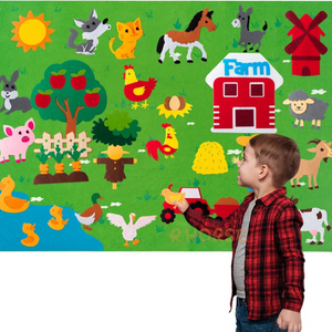 FeltFun - Interaktiver Fantasie-Spielplatz
