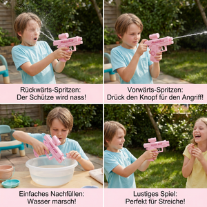 Doppelseitige Streich Wasserpistole für Kinder – Mini Spaß Wasserspielzeug