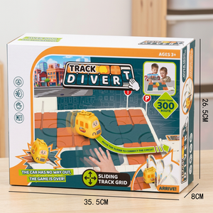 Schiebepuzzle-Labyrinth-Spiel