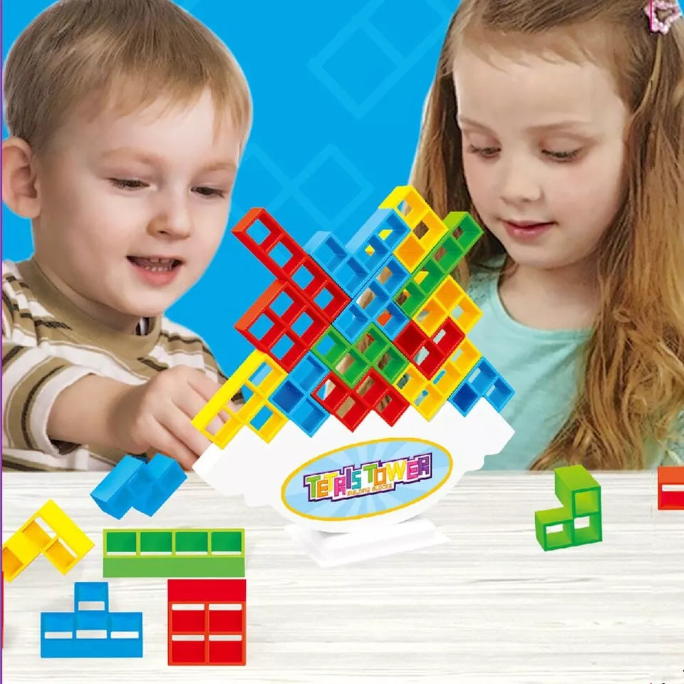 BlockTower - Balance-Stapelbrett