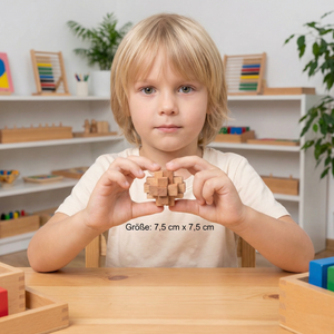 Montessori 3D Holz Lernspiel Puzzle Rätsel