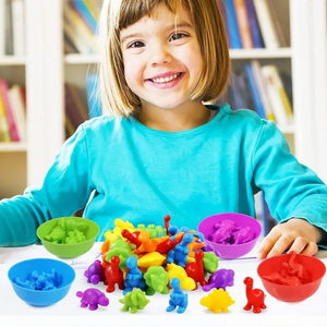 Farbenfrohes Sortierspiel