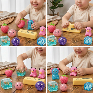 Premium-Set mit weichen Fidget-Spielzeugen – 8 sensorische Spielzeuge