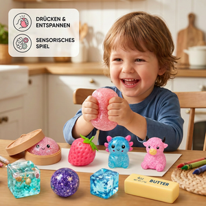 Premium-Set mit weichen Fidget-Spielzeugen – 8 sensorische Spielzeuge