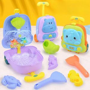 Sand Trolley - All-in-One-Strandspielzeug für Kinder