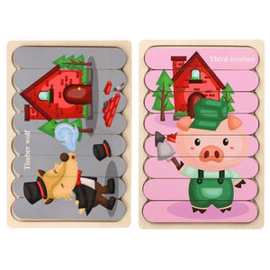 Herausforderung für junge Köpfe - Puzzlespiel