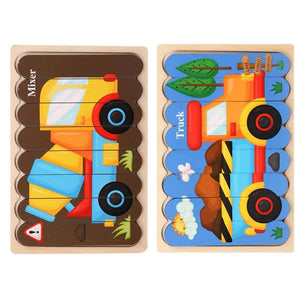 Herausforderung für junge Köpfe - Puzzlespiel