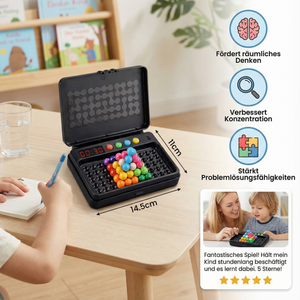 Logik-Denkspiel für Kinder – 500 Rätsel mit Timer