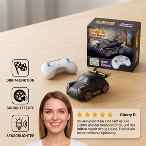 RC-Rennauto mit Driftfunktion für Kinder – Ferngesteuert mit Sensorlichtern & Sound